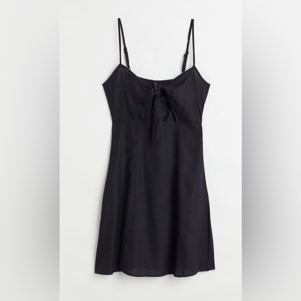 Tie Front Mini Dress